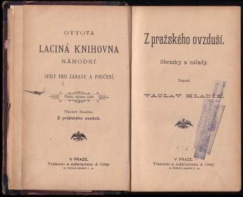 Václav Hladík: Z pražského ovzduší