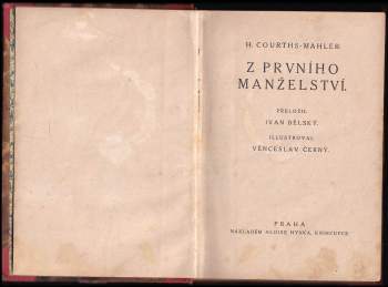 Hedwig Courths-Mahler: Z prvního manželství