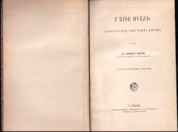 Gustav Gruss: Z říše hvězd