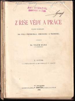 Z říše vědy a práce