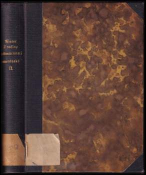 Zikmund Winter: Z rodiny a domácnosti staročeské