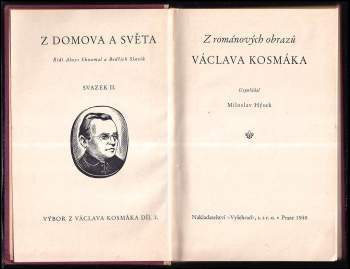 Václav Kosmák: Z románových obrazů Václava Kosmáka