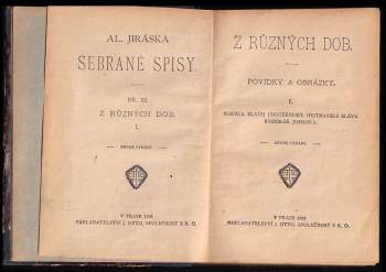 Alois Jirásek: Z různých dob
