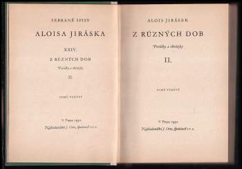 Alois Jirásek: Z různých dob