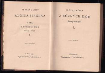 Alois Jirásek: Z různých dob