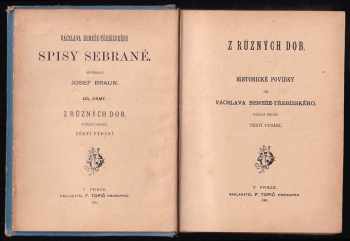 Václav Beneš-Třebízský: Z různých dob
