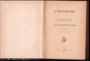 Václav Beneš-Třebízský: Z různých dob