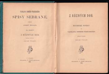 Václav Beneš-Třebízský: Z různých dob