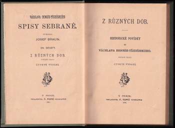 Václav Beneš-Třebízský: Z různých dob