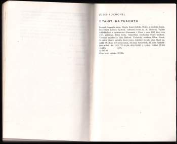 Josef Suchomel: Z Tahiti na Tuamotu