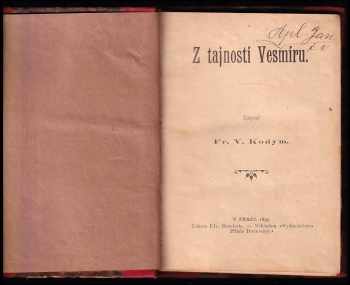 František Vlastimil Kodym: Z tajností Vesmíru