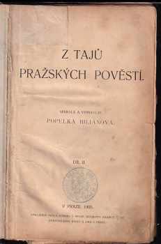 Popelka Biliánová: Z tajů pražských pověstí