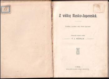 František Josef Andrlík: Z války rusko-japonské