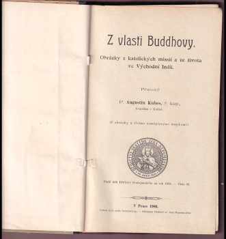 Władysław Michał Bonifacy Zaleski: Z vlasti Buddhovy - obrázky z katolických missií a ze života ve Východní Indii