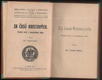 Za časů Kristových