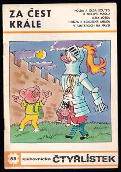 Ljuba Štíplová: Za čest krále - Čtyřlístek 88