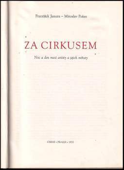 František Janura: Za cirkusem