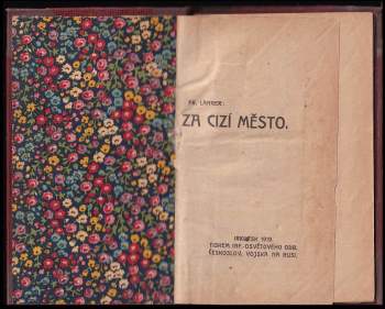 František Langer: Za cizí město