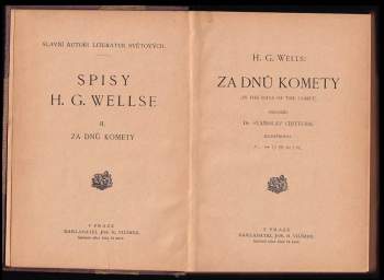 H. G Wells: Za dnů komety