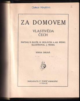 Adolf Wenig: Za domovem