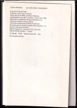 Ilona Borská: Za dvě čárky prázdniny