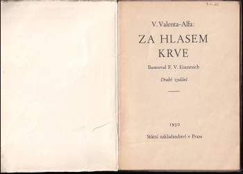 Václav Valenta-Alfa: Za hlasem krve
