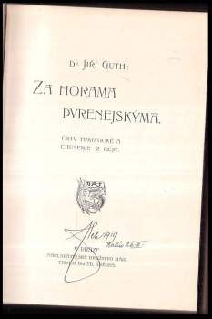 Jiří Stanislav Guth-Jarkovský: Za horama Pyrenejskýma