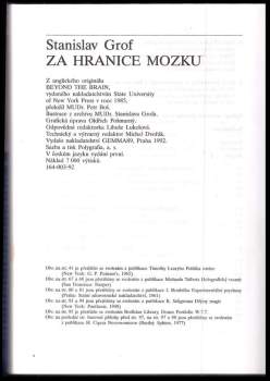 Stanislav Grof: Za hranice mozku