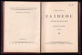 Karel Kálal: Za ideou