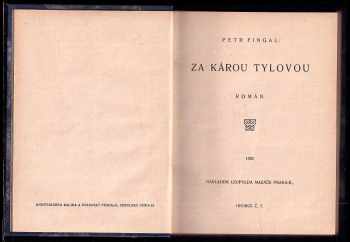 Petr Fingal: Za károu Tylovou