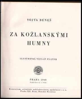 Vojta Beneš: Za kožlanskými humny