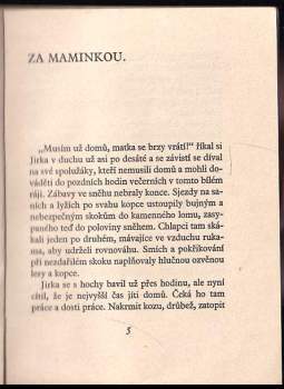 Ferdinand Blocký: Za maminkou a jiné povídečky
