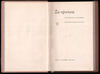 Jan Grmela: Za oponou