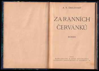 Za ranních červánků : román