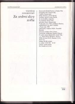 Vojtěch Zamarovský: Za sedmi divy světa