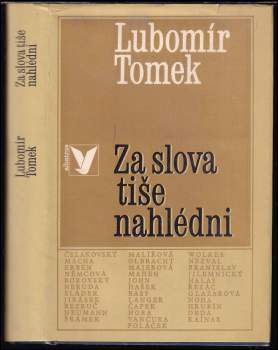 Lubomír Tomek: Za slova tiše nahlédni