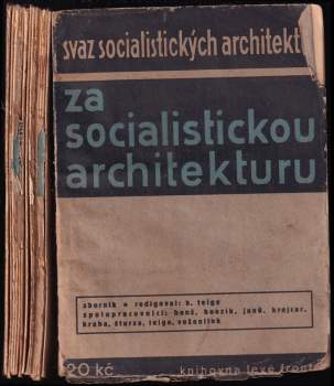 Za socialistickou architekturu