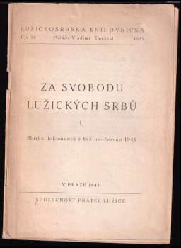 Za svobodu Lužických Srbů