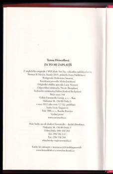 Teresa Driscoll: Za to mi zaplatíš