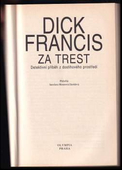 Dick Francis: Za trest