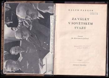 Ralph Parker: Za války v Sovětském svazu