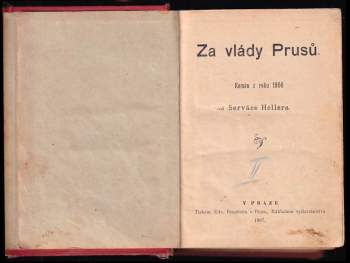 Servác Heller: Za vlády Prusů