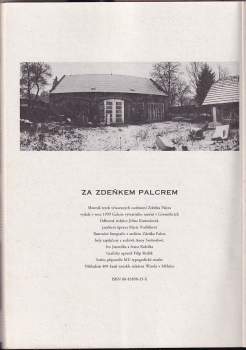 Eva Petrová: Za Zdeňkem Palcrem