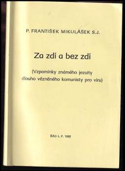 Za zdí a bez zdí