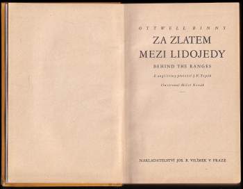 Ottwell Binns: Za zlatem mezi lidojedy - Dobrodružný svět, č. 27-38