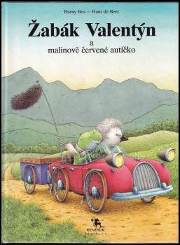 Žabák Valentýn a malinově červené autíčko