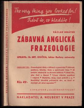 Zábavná anglická frazeologie