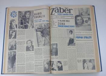 Jiří Hrbas: Záběr - časopis filmového diváka - ročník VII. - IX - 3 KOMPLETNÍ ROČNÍKY