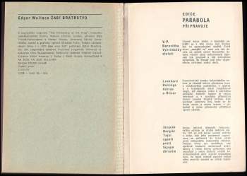 Edgar Wallace: Žabí bratrstvo