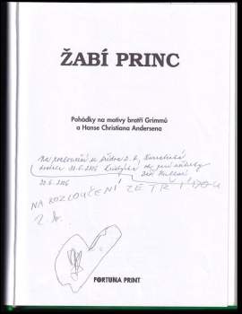 Hans Christian Andersen: Žabí princ
